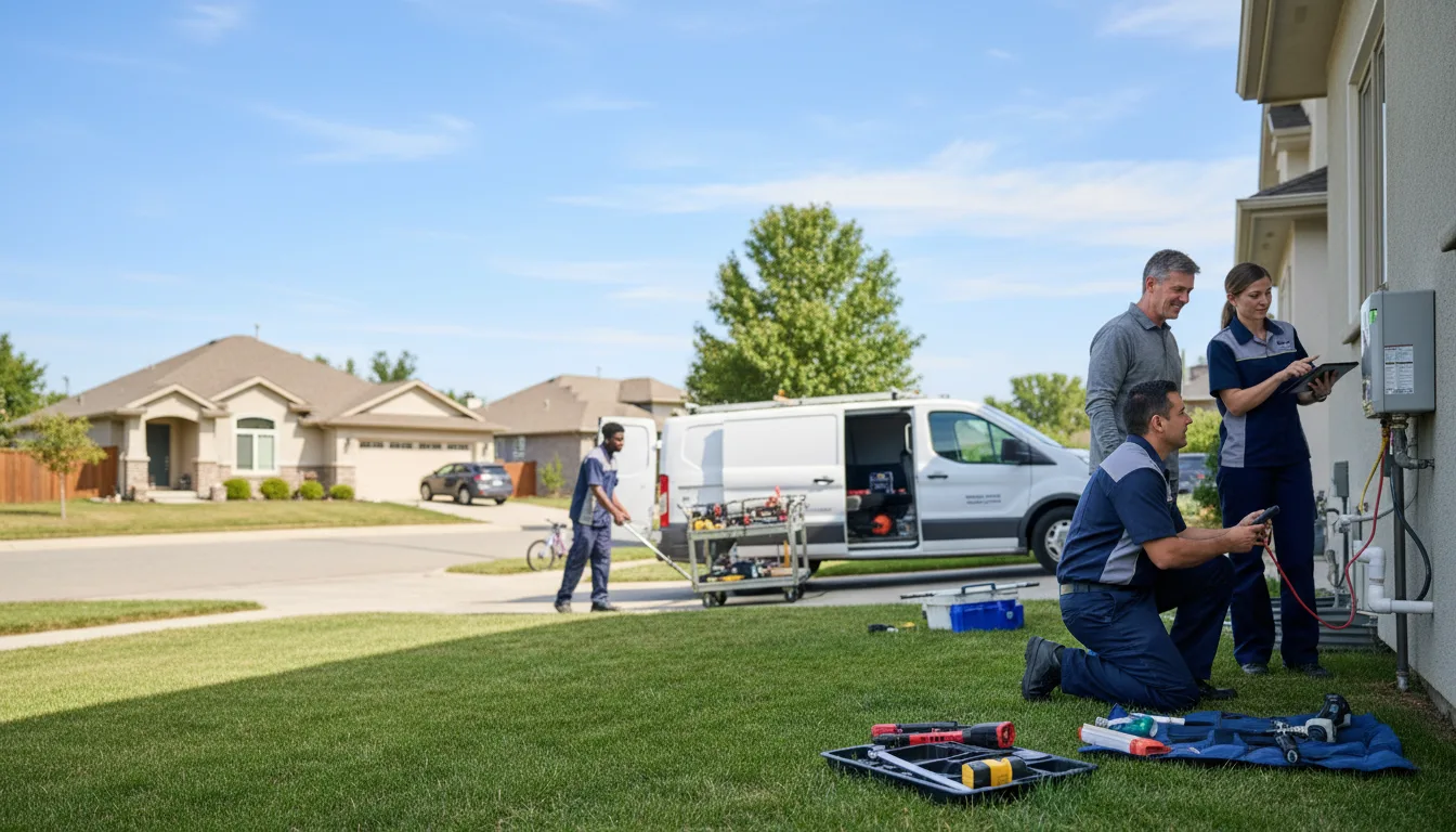 Tankless water heater service in Castella, CA